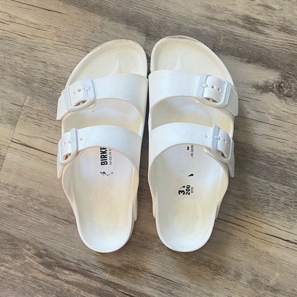 Birkenstock Kids Classic White Sandals